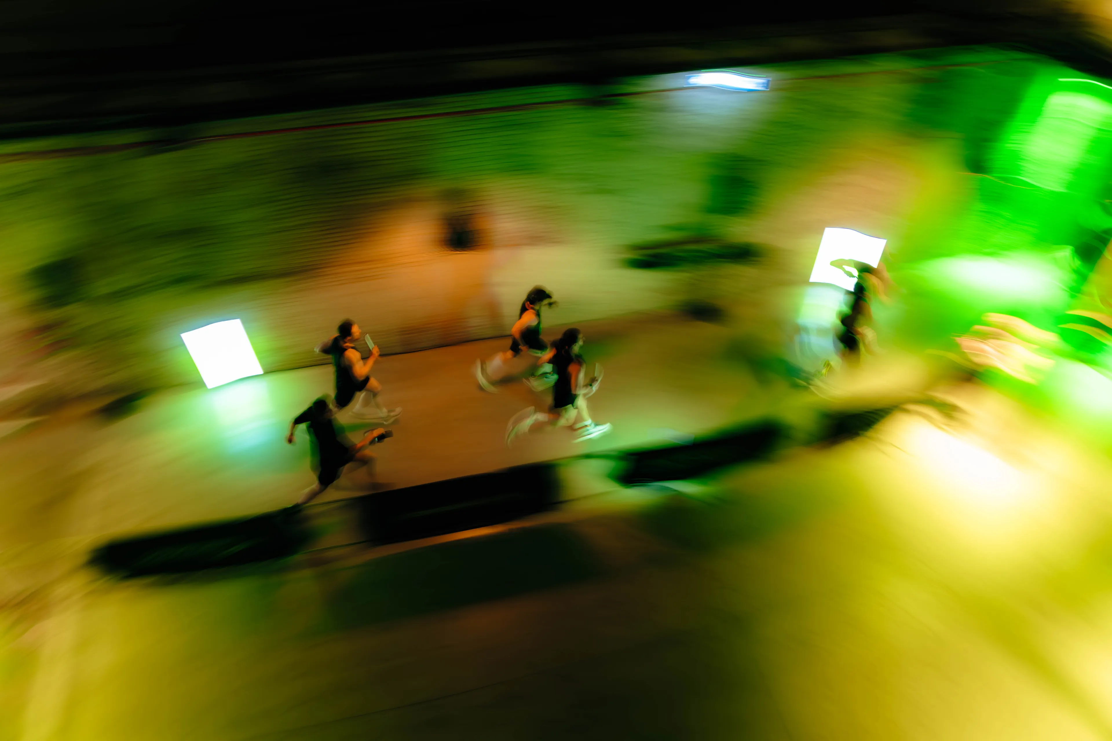 Mohammed running a race