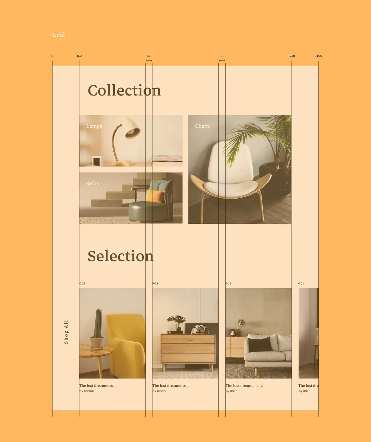 Grid of Veni